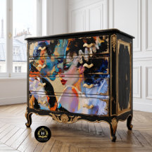 Gothic Frankenstein Bride Furniture Decoupage