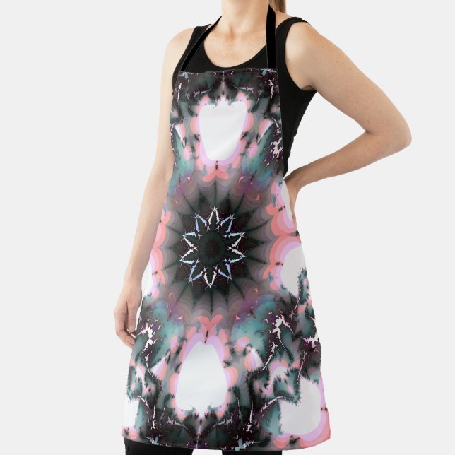 Gothic Frozen Winter Spider Web Apron (Insitu)