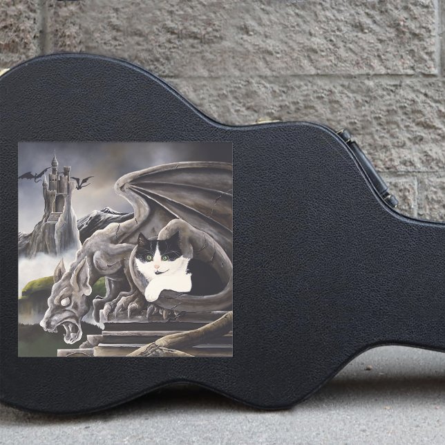 Gothic Gargoyle Cat Dark Fantasy Castle (Creator Uploaded)