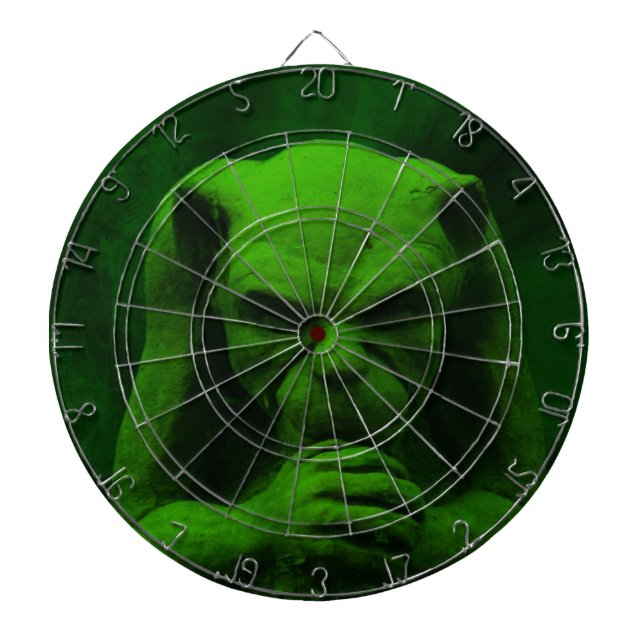 Gothic gargoyle products. dartboard (Front)