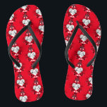 Gothic Gift Accessories Flip Flops<br><div class="desc">Goth Subculture Fashion. © Copyright HGIFY | Planet Mars Store. All Rights Reserved. Add Your Own Text.</div>
