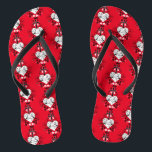 Gothic Gift Accessories Flip Flops<br><div class="desc">Goth Subculture Fashion. © Copyright HGIFY | Planet Mars Store. All Rights Reserved. Add Your Own Text.</div>