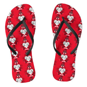Gothic Gift Accessories Flip Flops