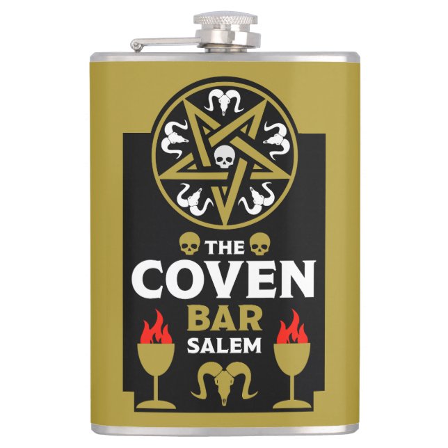 Gothic Gifts And Accessories Hip Flask (Front)