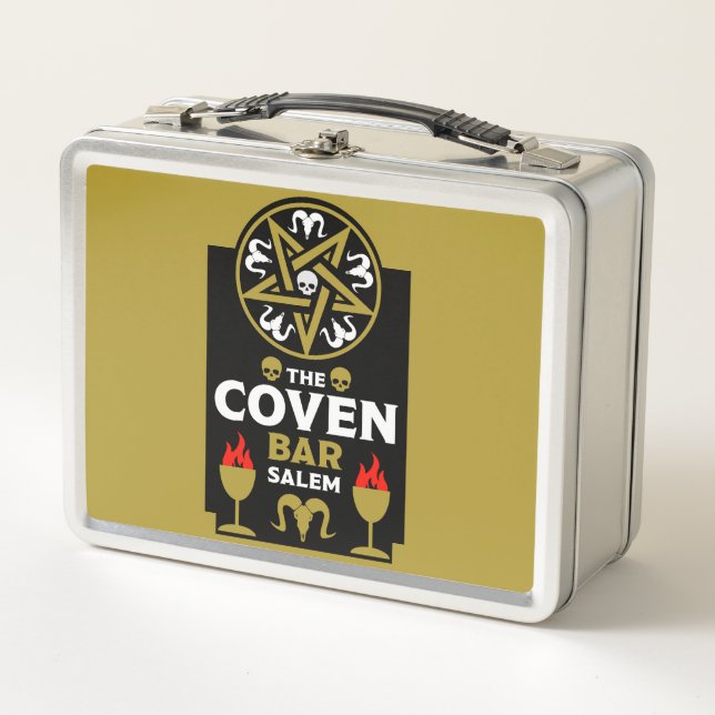 Gothic Gifts And Accessories Metal Lunch Box (Front)