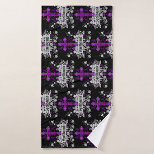 Gothic Gifts For Him And Her Bath Towel