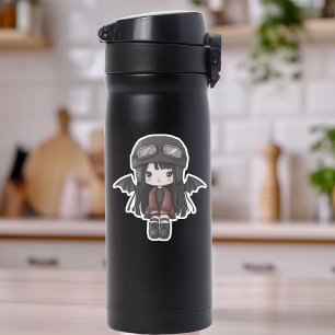 Gothic Girl Pilot Wings Cutie Personalised Anime
