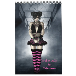 Gothic Girls Art Book Calendar