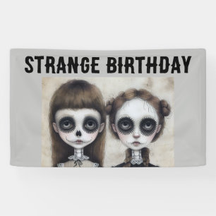 GOTHIC GIRLS BIRTHDAY PARTY GOTH GIRL BANNER