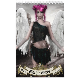 Gothic Girls Yearly Art Book Calendar