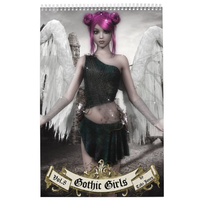 Gothic Girls Yearly Art Book Calendar (Cover)
