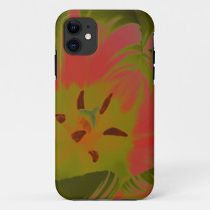 Gothic Gloomy Red Tulip iPhone 5 Case