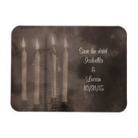 Gothic Glow Candle Light Roses Wedding
