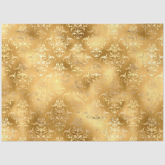 Gothic Gold Series Design 17 Tissue Paper (Front)