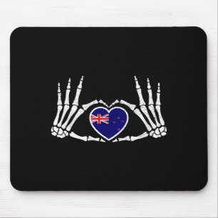 Gothic Goth Skeleton New Zealand Kiwi Halloween Co Mouse Mat