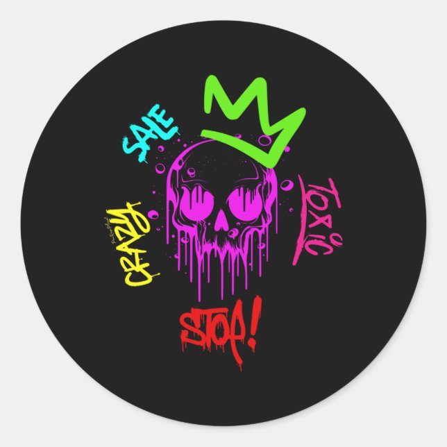 Gothic Graphic Sticker  (Front)