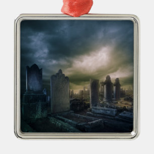 Gothic Graveyard Ornament