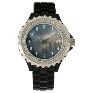 Gothic Graveyard Wrist Watch