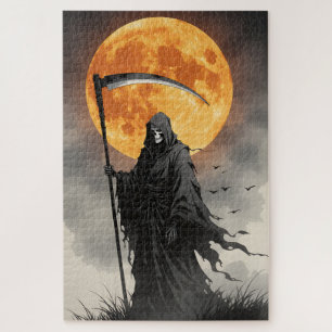 Gothic Grim Reaper Jigsaw Puzzle
