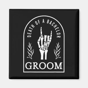 Gothic Groom Death Of A Bachelor Wedding Bachelor Magnet