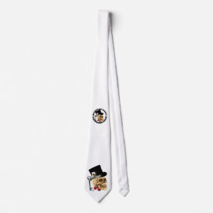 Gothic groomsman bachelor or wedding tie