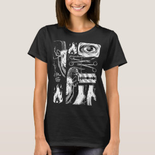 Gothic Grunge Edgy Baphomet Sharp Objects emo Occu T-Shirt