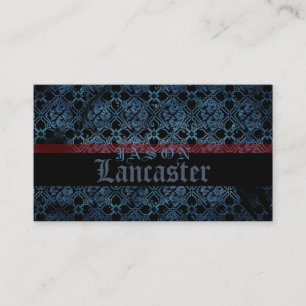 Gothic Grunge Mediaeval Business Card Template