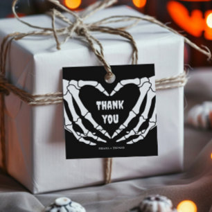 Gothic Halloween Baby Shower  Favour Tags