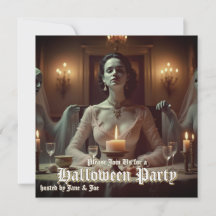 Gothic Halloween Banquet in Candlelight