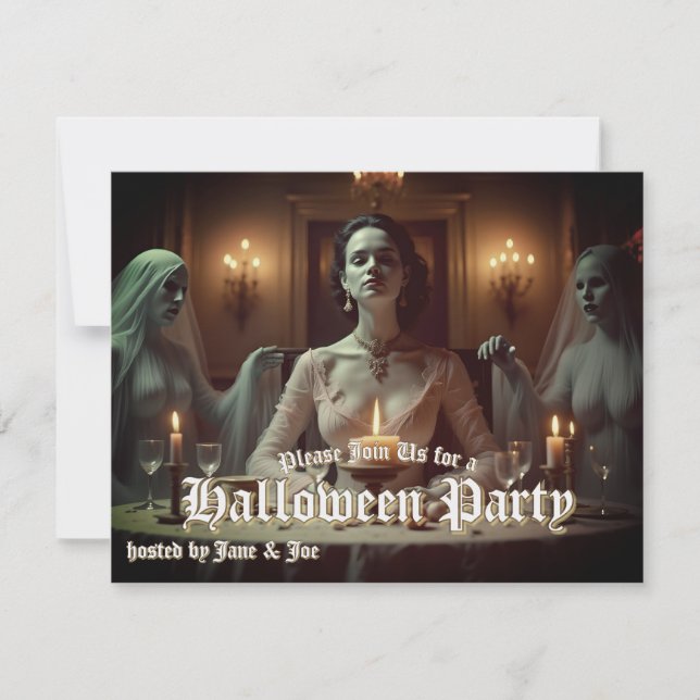 Gothic Halloween Banquet in Candlelight (Front)