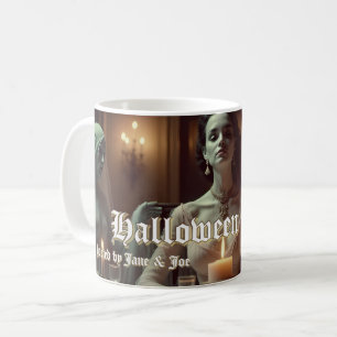 Gothic Halloween Banquet in Candlelight Coffee Mug