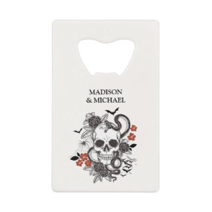 Gothic Halloween Black And Burgundy Wedding