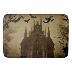 Gothic/Halloween/fall/pumpkin  Bath Mat