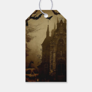 Gothic/Halloween/fall/pumpkin Gift Tags
