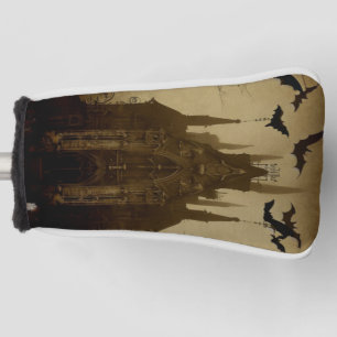Gothic/Halloween/fall/pumpkin  Golf Head Cover