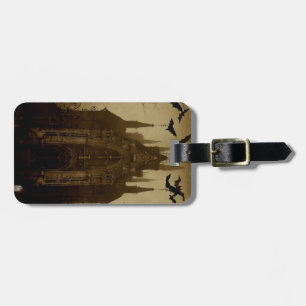 Gothic/Halloween/fall/pumpkin Luggage Tag