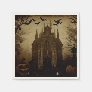 Gothic/Halloween/fall/pumpkin Napkin