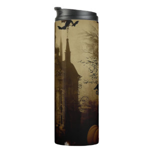 Gothic/Halloween/fall/pumpkin  Thermal Tumbler