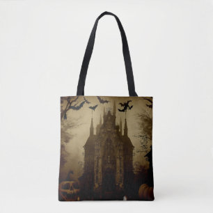 Gothic/Halloween/fall/pumpkin Tote Bag