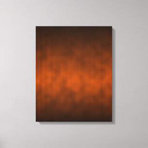 Gothic Halloween Ombre Background Art Canvas Print