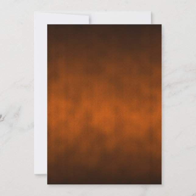 Gothic Halloween Ombre Background Art Card (Front)