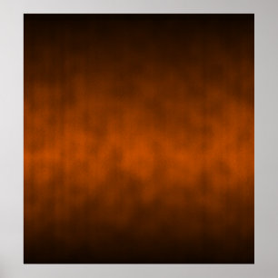 Gothic Halloween Ombre Background Art Poster