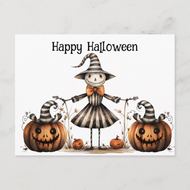 Gothic Halloween   Postcard (Front)