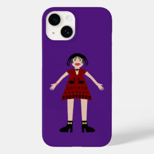 Gothic Halloween Vampire Lady Case-Mate iPhone 14 Case