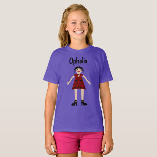 Gothic Halloween Vampire Lady Custom T-Shirt