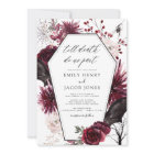 Gothic Halloween Wedding Burgundy Black
