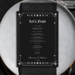 Gothic Halloween Wedding  Menu<br><div class="desc">Perfect for your dark and moody wedding. This elegant Halloween wedding idea combines classy decor with a spooky wedding atmosphere, creating a till death do us part wedding experience. Embrace a witchy wedding vibe with dark fairytale elements, making it an ideal choice for a dark romantic wedding or a celestial...</div>
