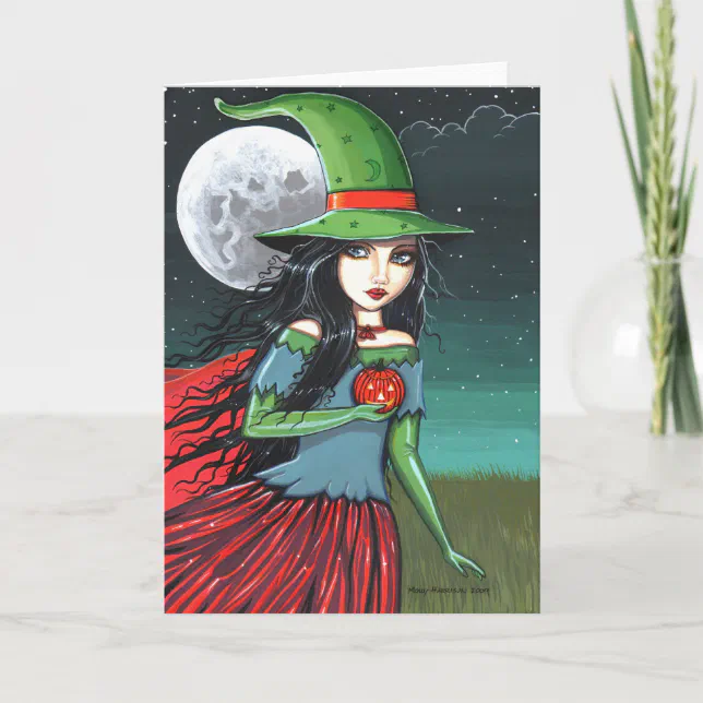 HR-WERBEDESIGN 1x Strega 20 x 7 cm Strega Adesivo Strega Carrozza Gothic Halloween Witch