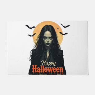 Gothic Halloween Witch Doormat