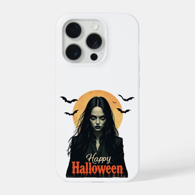 Gothic Halloween Witch iPhone Case (Back)